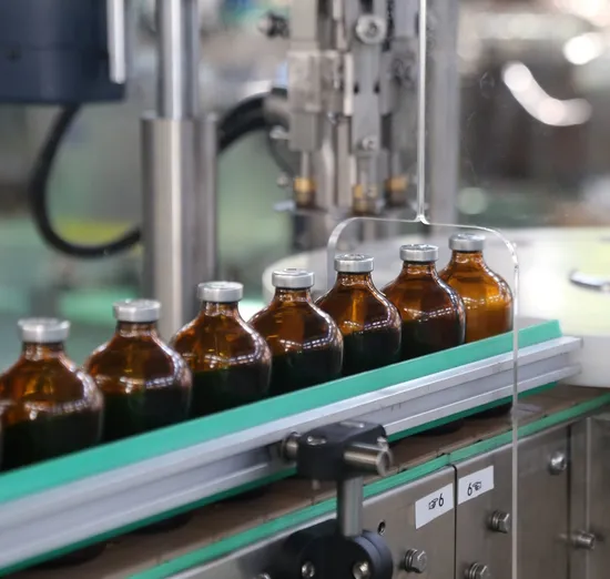 Máquina automática de llenado de botellas de penicilina