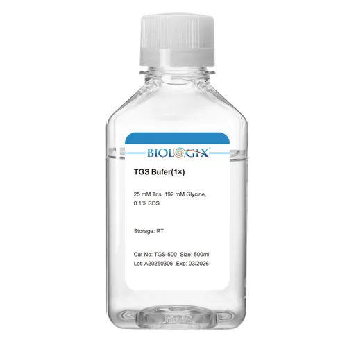 Tampón de electroforesis 500 ml/botella, 10 botellas/caja