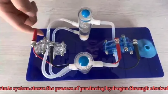 Demostraciones de hidrógeno para uso en laboratorio Material didáctico Herramientas educativas sobre pilas de combustible de hidrógeno