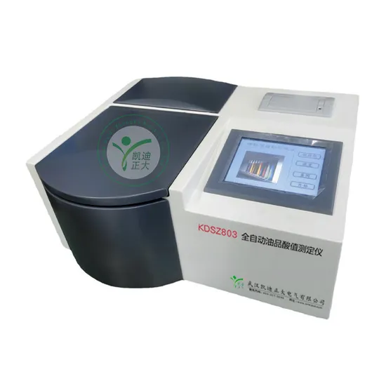 Probador de acidez de aceite aislante Probador de acidez de aceite de transformador Probador automático de acidez de aceite aislante de seis tazas