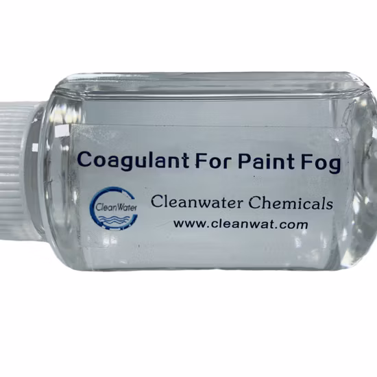 Coagulantes para el tratamiento del agua de pintura de automóviles