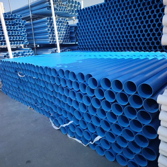 Tubería de PVC de primera calidad para soluciones de riego confiables de fabricantes