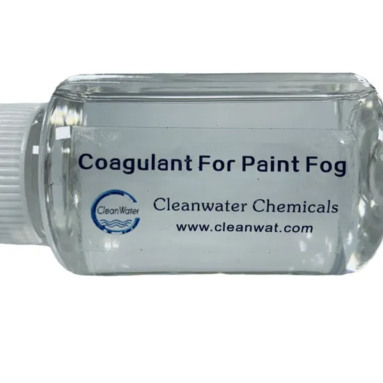 Floculante de niebla de pintura para plantas de automóviles
